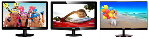 Широкоформатные мониторы Philips 18.5