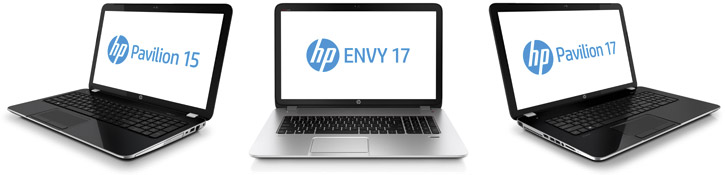 HP Pavilion и Envy