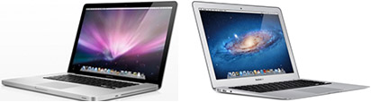 MacBook Pro + MacBook Air