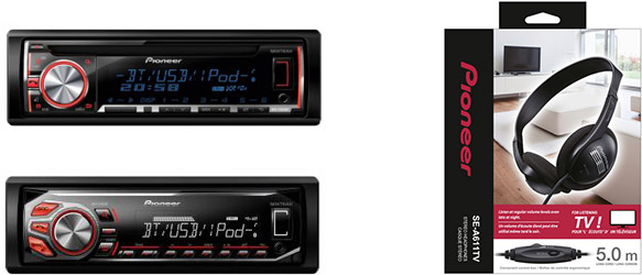 При покупке головного устройства Pioneer в подарок - телевизионные наушники! При покупке головного устройства Pioneer в подарок - телевизионные наушники!