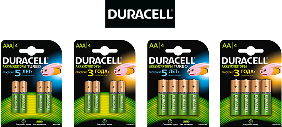 Элементы питания DURACELL