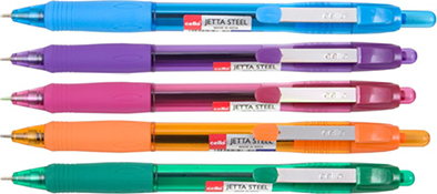 Автоматические шариковые ручки Cello JETTA STEEL Автоматические шариковые ручки Cello JETTA STEEL