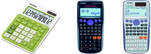 Калькуляторы Casio Калькуляторы Casio