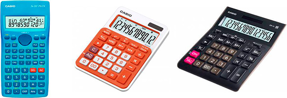 Калькуляторы Casio Калькуляторы Casio