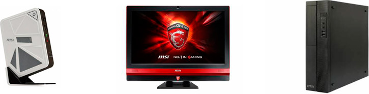 Моноблоки, неттопы и компьютеры MSI Моноблоки, неттопы и компьютеры MSI