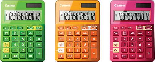 Калькуляторы Canon Калькуляторы Canon