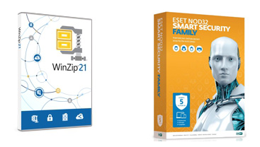 за закупку карт ESET вы получаете в ПОДАРОК архиватор - Soft Corel WinZip 21 за закупку карт ESET вы получаете в ПОДАРОК архиватор - Soft Corel WinZip 21