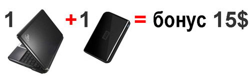 ASUS EeePC и WD Passport: Бонусные Бандлы