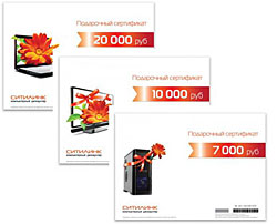 сертификат магазина СИТИЛИНК