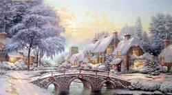 Зимняя сказка в стиле Sony 2011