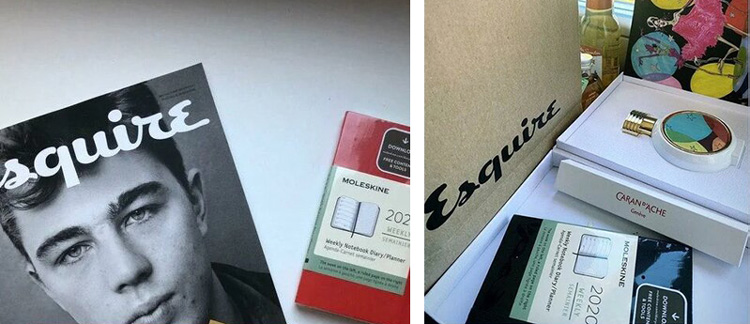 Caran d’Ache, Moleskine и Esquire: для умных, творческих и разборчивых