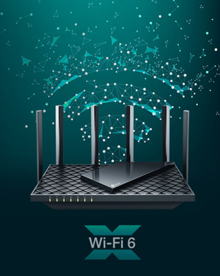 Роутер TP-Link AX72 с поддержкой Wi-Fi 6