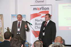 Mr. Abramov, Vice President of Merlion, Mr. Petrov, CEO of MERLION