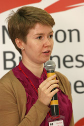 Nadezhda Girjaeva, a manager in HP sales development