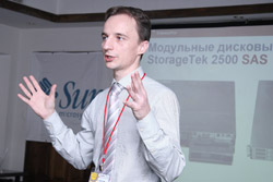 Алексей Ходаков, менеджер по продажам систем хранения данных компании Sun Microsystems