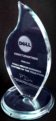 MERLION получила статус «Партнер года Dell 2008 в сегменте SMB»