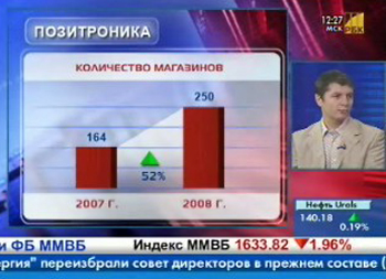 «ПОЗИТРОНИКА» в эфире РБК ТВ