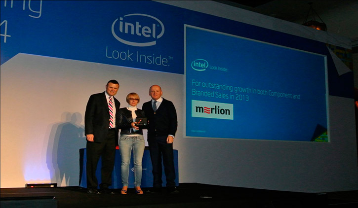MERLION is distinguished with Intel award again