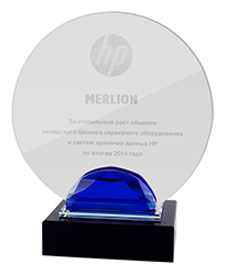 HP Awarded MERLION for Stable Sales Growth