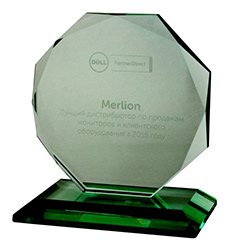 MERLION вновь стал лучшим по продажам клиентского оборудования Dell