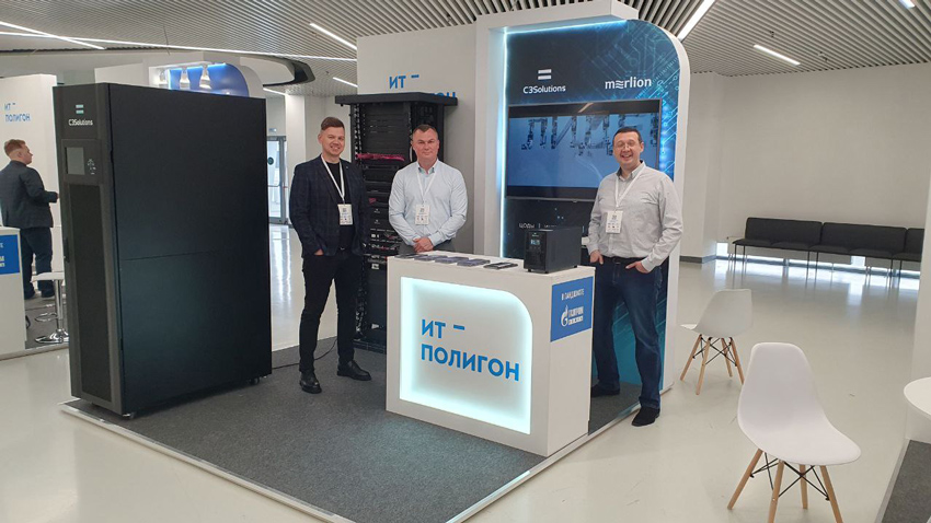 Merlion и C3 Solutions представили совместный стенд на ИТ-Полигоне в Екатеринбурге