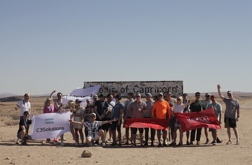 Приключения Merlion и партнеров в Намибии