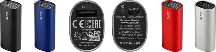 Портативные батареи Schneider Electric APC Mobile Power Packs M3 Портативные батареи Schneider Electric APC Mobile Power Packs M3