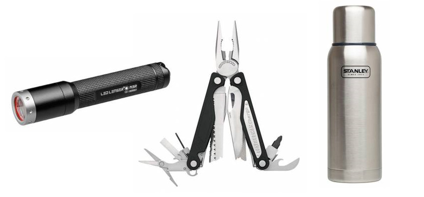 Ассортимент Leatherman, Led Lenser, Stanley на Merlion