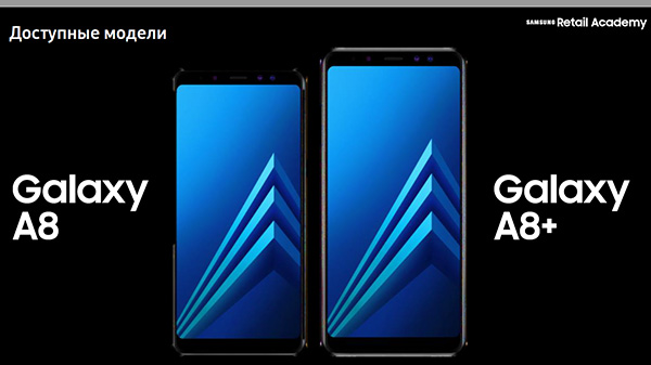 смартфоны Samsung Galaxy A8 и A8+