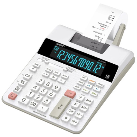 Калькулятор Casio FR-2650RC-W-EC