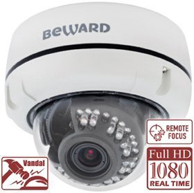Антивандальная профессиональная IP-камера B2710DVZ от BEWARD