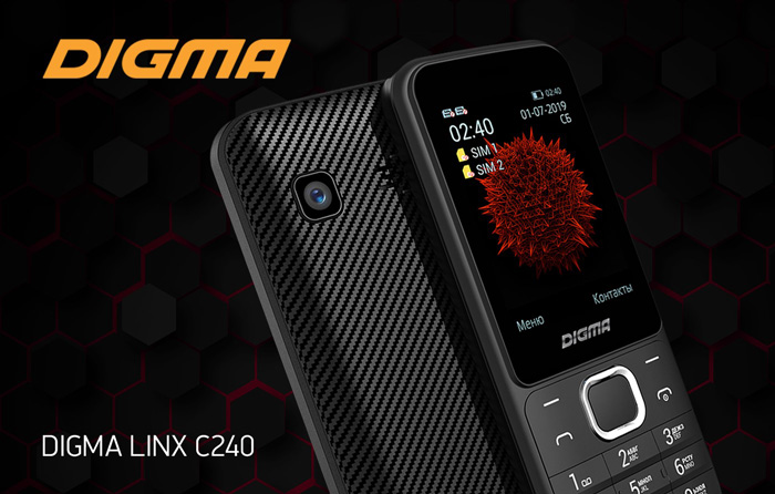 мобильный телефон LINX C240 от DIGMA