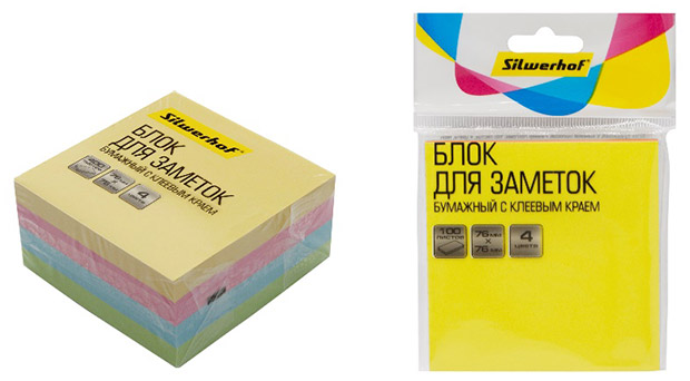 Самоклеящиеся блоки