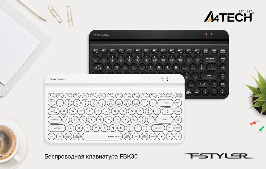 Клавиатуры A4Tech Fstyler FBK30