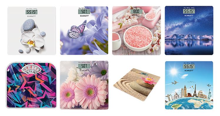 Надежные помощники на пути к совершенству: 8 новых моделей напольных весов Scarlett