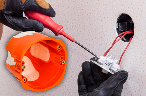 Коробки монтажные двухкомпонентные для скрытой установки IEK®