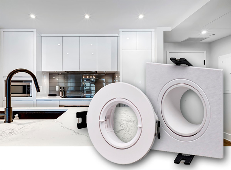 Встраиваемые светильники IEK® для натяжных и подвесных потолков