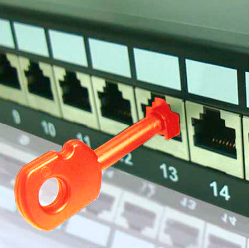  Заглушки портов RJ-45 от Lanmaster