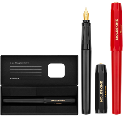 Будущее еще не написано: ручки Moleskine Kaweco