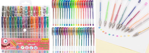 Новинки гелевых ручек и фломастеров от Silwerhof