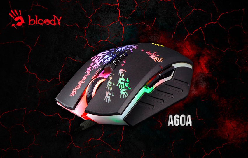 Победа на своих условиях: проводная мышь Bloody A60A с программируемыми кнопками