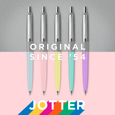 Parker представляет легендарные пишущие инструменты Jotter Core и Jotter Originals