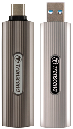 Transcend ESD330C и ESD320A – новые USB флеш-накопители с выдвижным разъемом