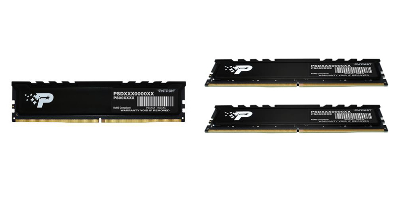Компания Patriot Memory выпустила новые артикулы DRAM DDR5 серии Signature Line Premium