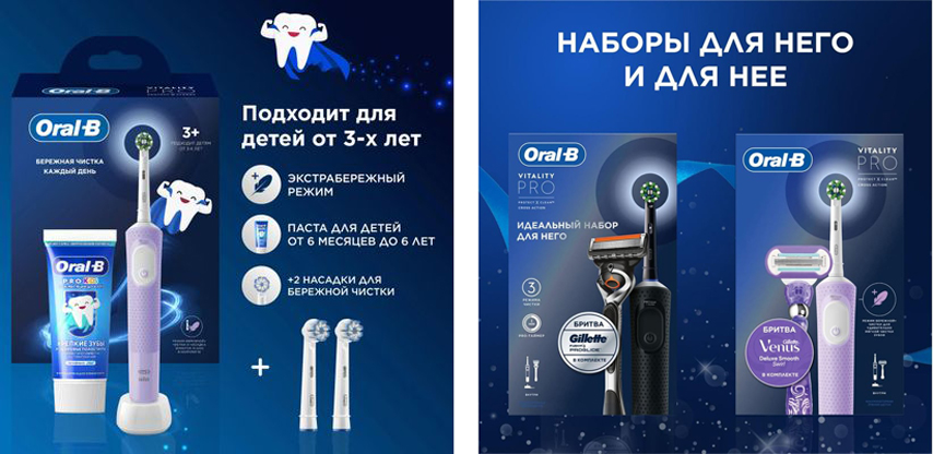 Электрические зубные щетки Oral-B – лучший подарок на все времена 