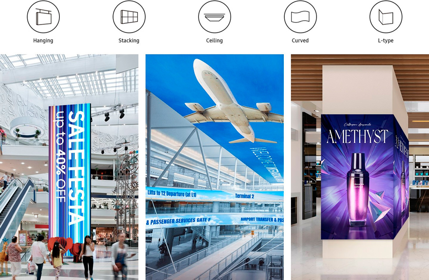 LED экраны Samsung доступны в Merlion