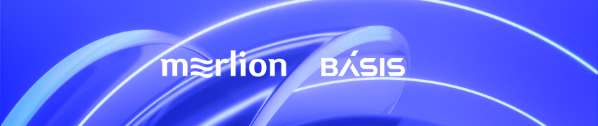 Логотипы Basis и Merlion