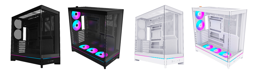 Корпуса MONTECH HS02 black / HS02 Pro black / HS02 PRO white / HS02 white