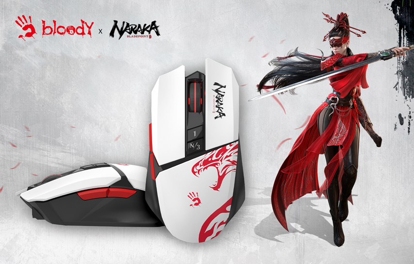 Игровая мышь Bloody R36 Ultra: точная отдача, теперь в стиле Naraka