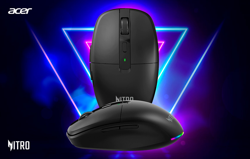 Включиться в игру: беспроводная мышь Acer OMR400 из серии Nitro